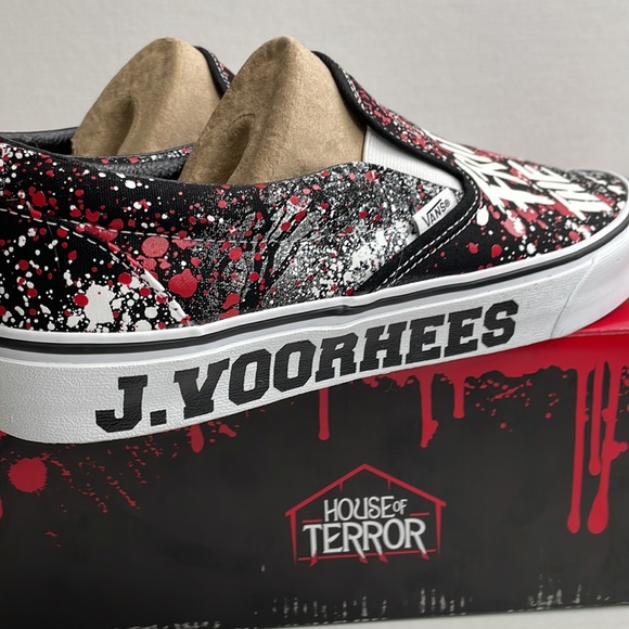 Vans Classic slip on house of Terror collection Friday the 13th limited edition - Picture 2 of 7